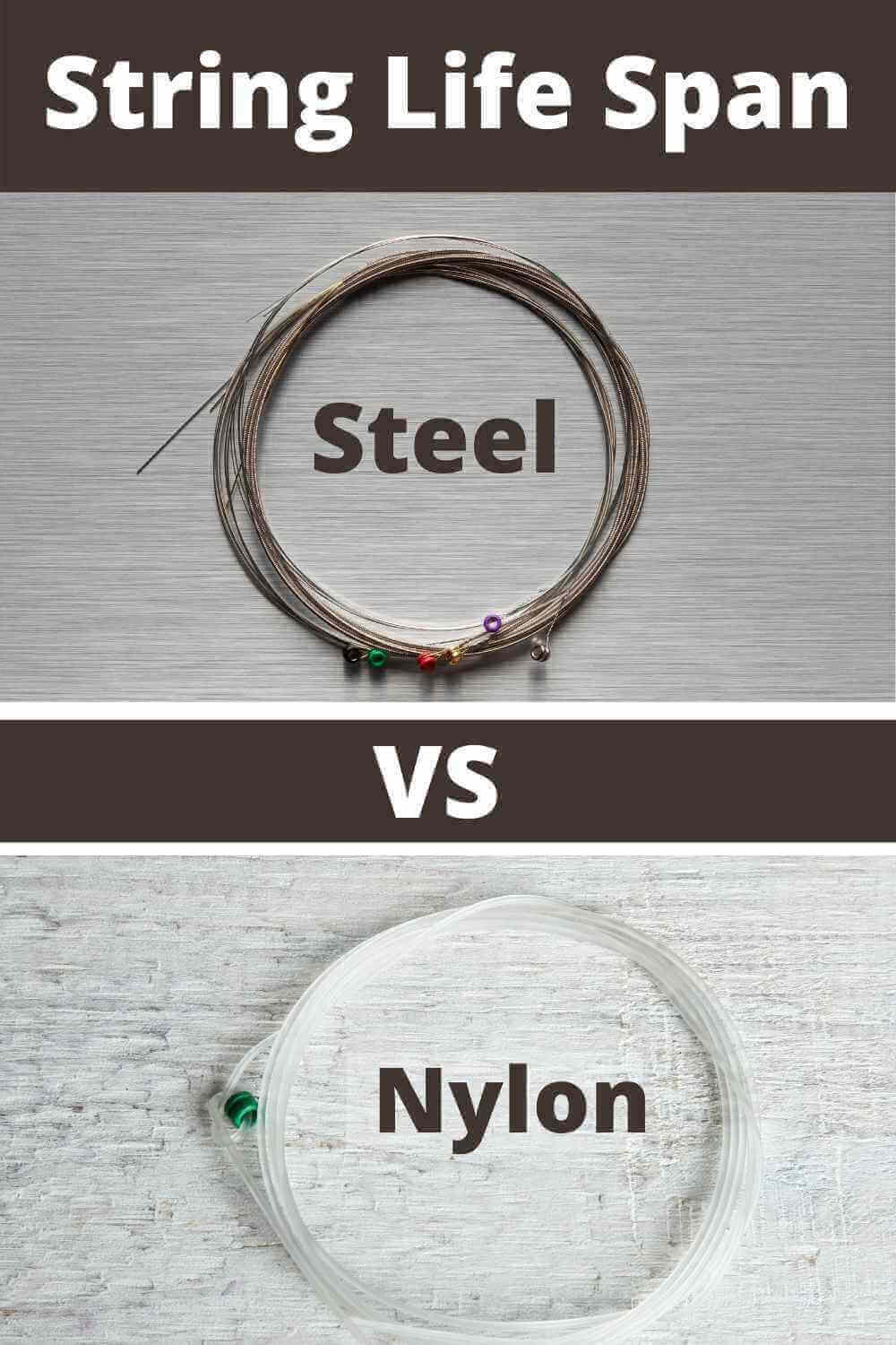 String Life Span Steel vs Nylon