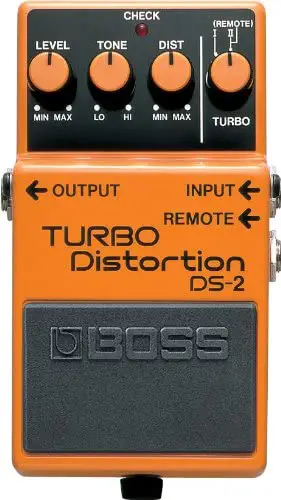 Orange standard Boss DS-2 Turbo Distortion Pedal